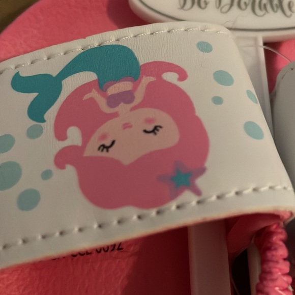 Brand new with tag size 18 months pretty prints steppe mermaid sandals - Picture 3 of 4